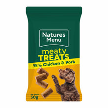 Natures Menu Meaty Dog Treats - Chicken & Pork - 50g