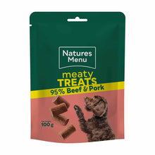 Natures Menu Meaty Dog Treats - Beef & Pork - 100g