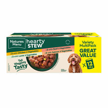 Natures Menu Hearty Stew Adult Dog Wet Food Variety Multipack - 12x415g Cans