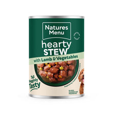 Natures Menu Hearty Stew Adult Dog Wet Food - Lamb & Vegetables - 12x415g Cans