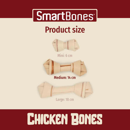 SmartBones Medium Bones - Chicken - 2 Bones