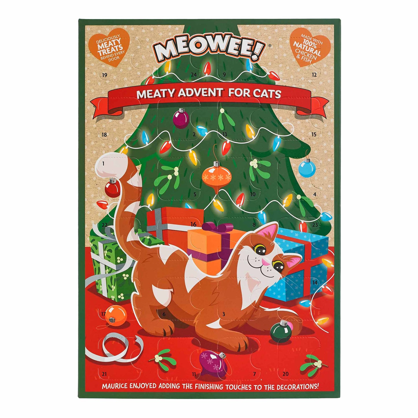 Meowee! Meaty Cat Advent Calendar - 36g