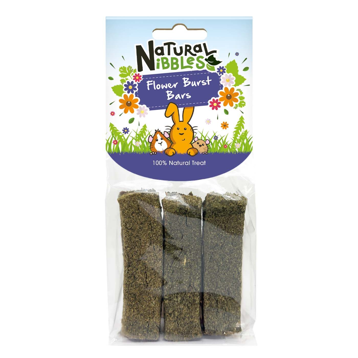 Natural Nibbles Flower Burst Bars - 125g