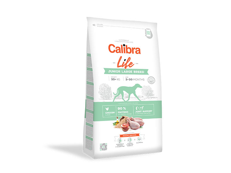 Calibra Life Large Breed Junior Dry Dog Food - Chicken