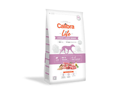 Calibra Life Large Breed Junior Dry Dog Food - Lamb