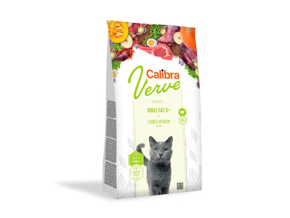 Calibra Verve Gluten Free Senior Dry Cat Food - Lamb & Venison