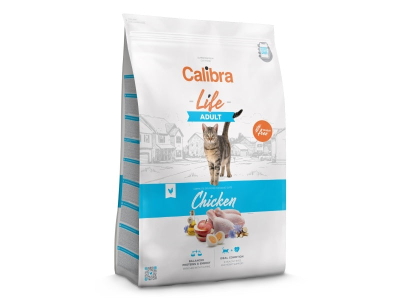 Calibra Life Adult Dry Cat Food - Chicken