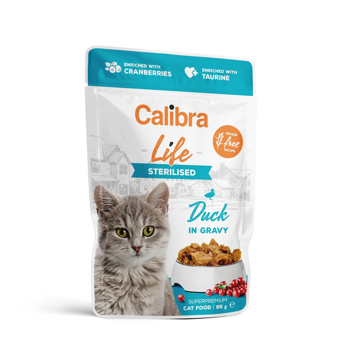 Calibra Life Kitten Wet Cat Food - Duck in Gravy