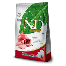 Farmina N&D Prime Puppy Medium/Maxi Dry Dog Food - Chicken & Pomegranate