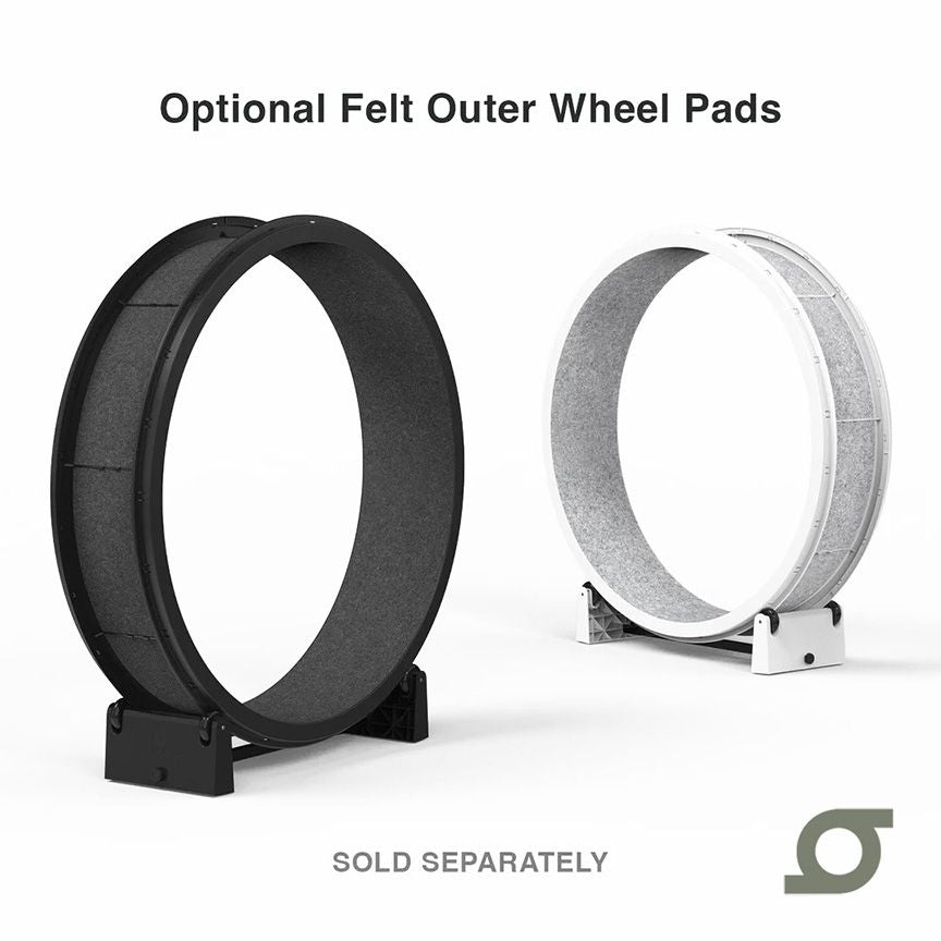 One Fast Cat Exercise Wheel - Gen 7 - 48 inches - Black