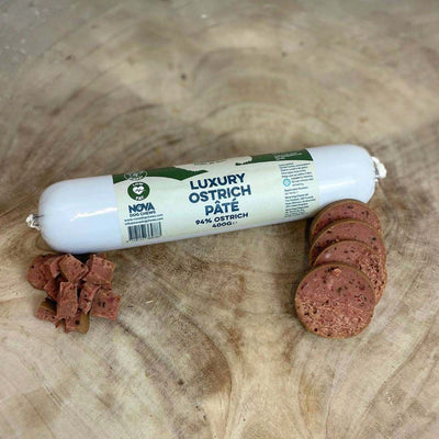 Paddock Farm Paddock Farm Ostrich Pate Adult Dry Dog Food pet food packaging