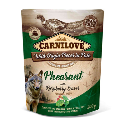 Carnilove Carnilove Grain Free Pheasant Raspberry Leaves Turkey pet food packaging