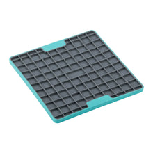 Lickimat Playdate Tuff Treat Mat - Turquoise - 20 x 20cm