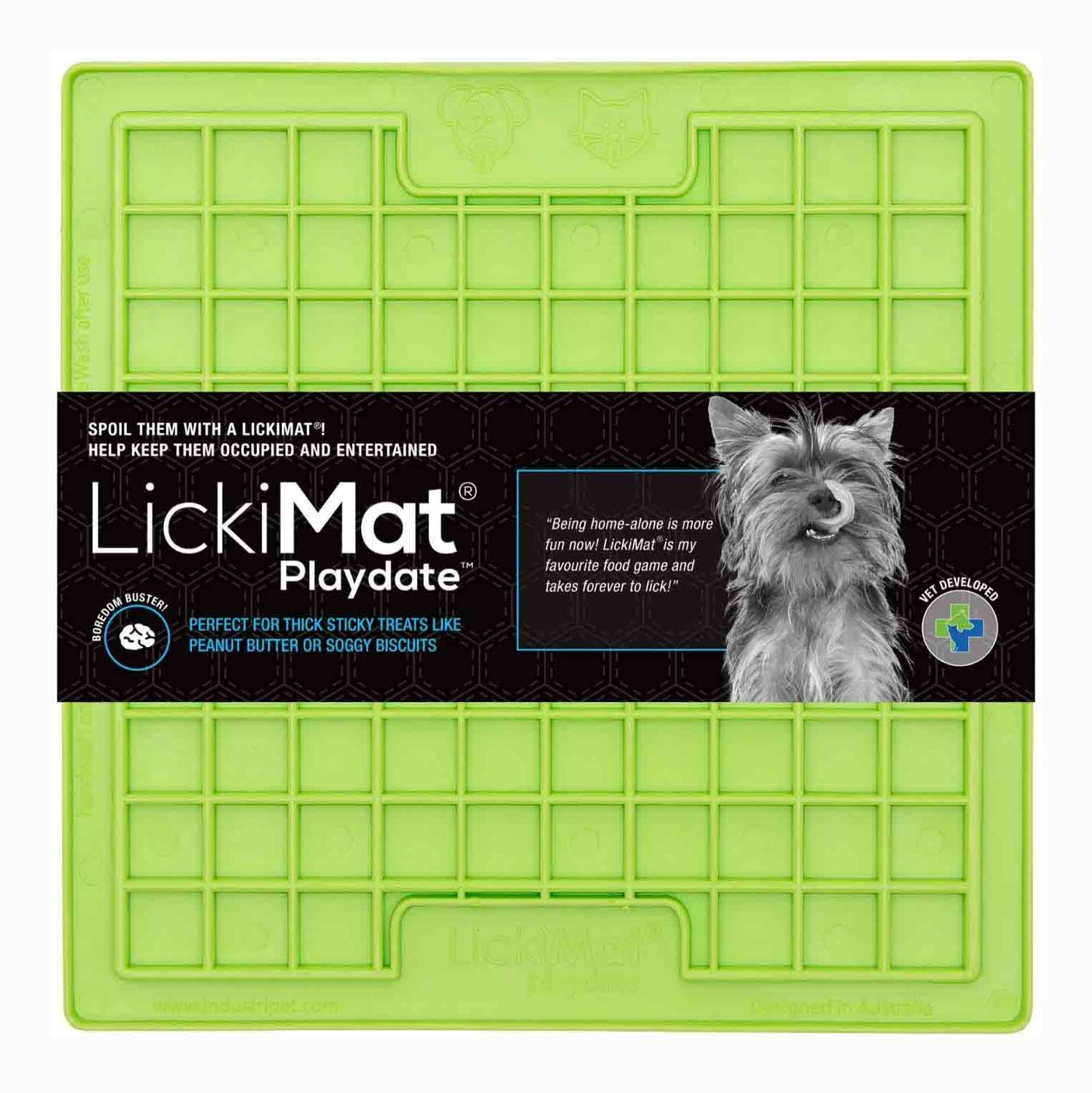 Lickimat Playdate Treat Mat - 20x20cm