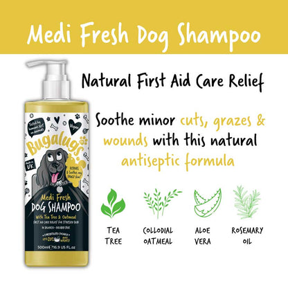 Bugalugs Medi Fresh Dog Shampoo - 500ml