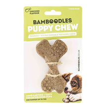 Bamboodles X-Bone Puppy Chew Toy - Chicken