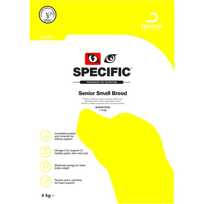 Dechra Specific CGD-S Senior Small Breed Dry Dog Food
