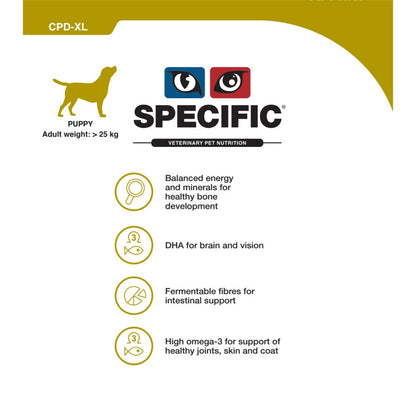 Dechra Specific CPD-XL Puppy Large & Giant Breed Dry Dog Food