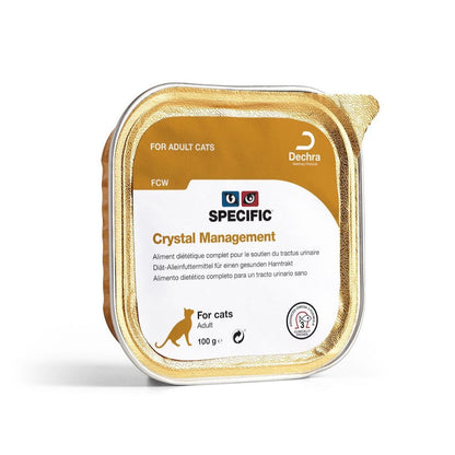 Dechra Specific FCW Crystal Management Wet Cat Food - Trays