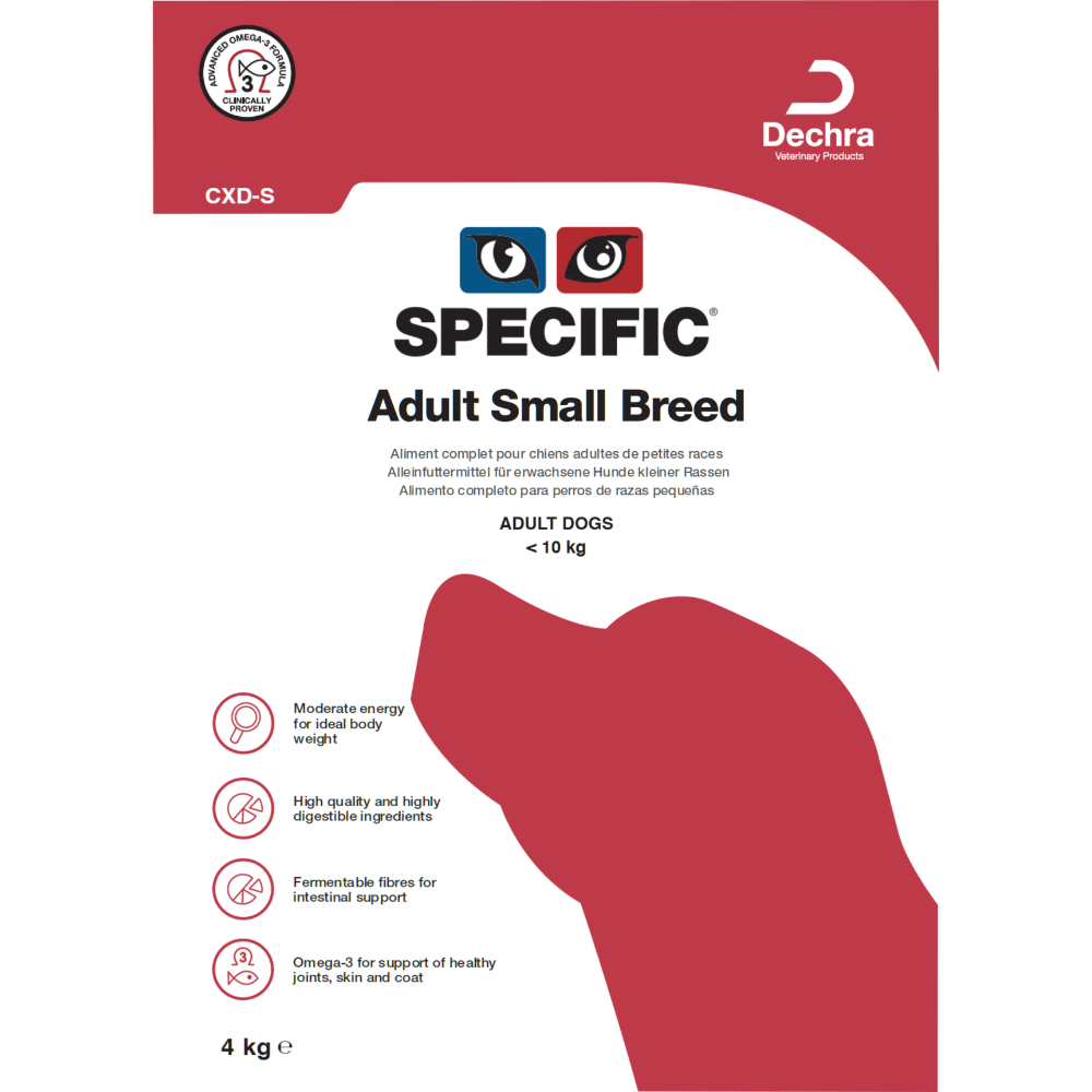 Dechra Specific CXD-S Adult Small Breed Dry Dog Food