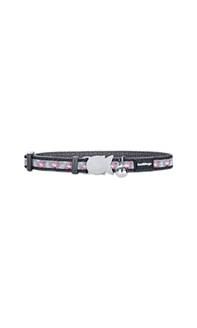 Flamingo Cat Collar - Grey