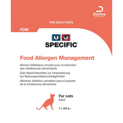 Dechra Specific FDW Food Allergen Management Wet Cat Food - Trays