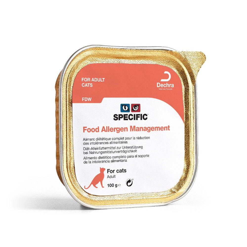 Dechra Specific FDW Food Allergen Management Wet Cat Food - Trays