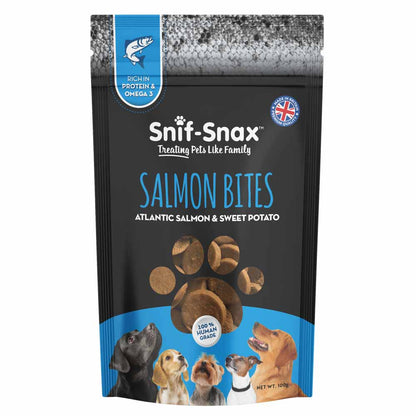Snif-Snax Salmon Bites Dog Treats - 100g