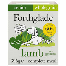 Forthglade Complete Senior Wet Dog Food - Lamb & Brown Rice - 18x395g trays