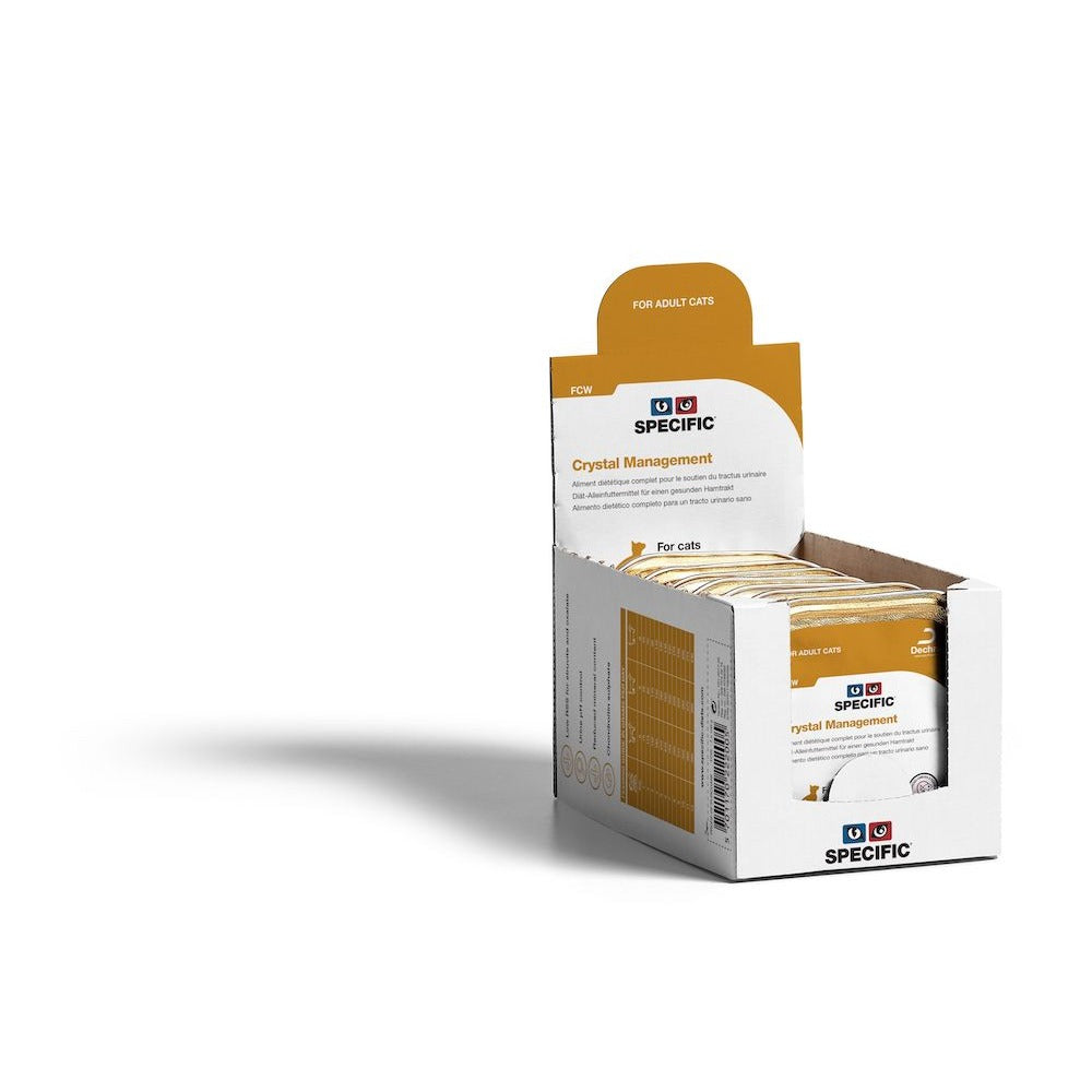 Dechra Specific FCW-P Crystal Management Wet Cat Food - Pouches