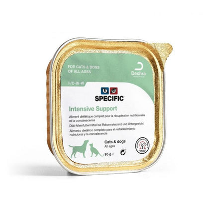 Dechra Specific F/C-IN-W Intensive Support Wet Cat & Dog Food - Trays