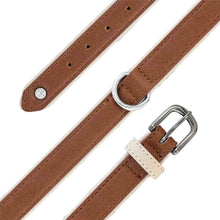Sotnos Classic Tech Dog Collar - Brown - 30-40cm