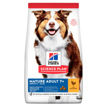 Hills Science Plan Medium Breed Mature 7 Years+ Dry Dog Food - Chicken
