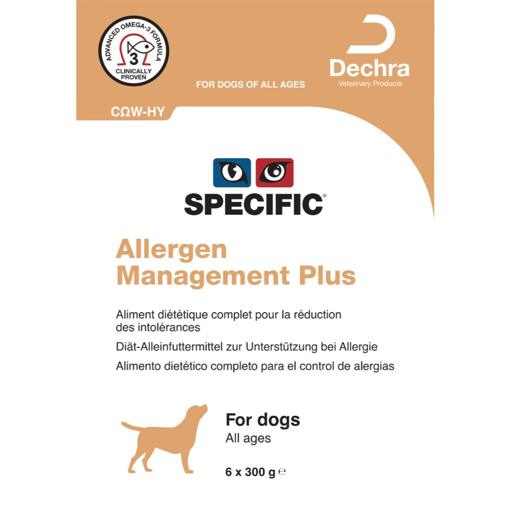 Dechra Specific COW-HY Allergen Management Plus Wet Dog Food - Trays