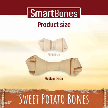 SmartBones Medium - Sweet Potato  - 2 Bones