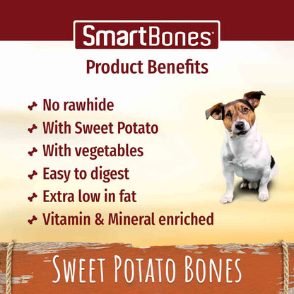 SmartBones Medium - Sweet Potato  - 2 Bones