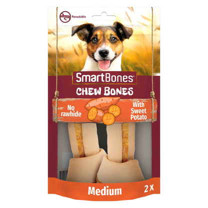 SmartBones Medium - Sweet Potato  - 2 Bones