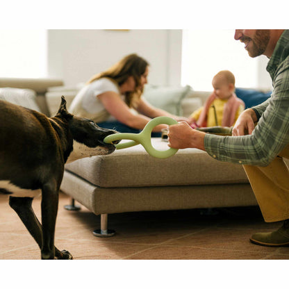 Earth Rated Rubber Tug Dog Toy
