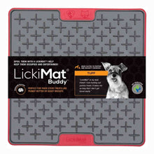 Lickimat Buddy Tuff Treat Mat - Red - 20x20cm