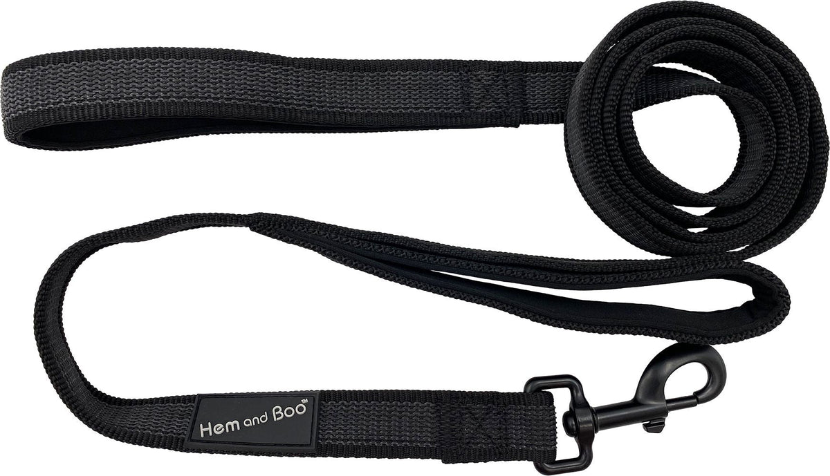 Hem and Boo Non Slip Double Handle Long Dog Lead