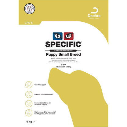 Dechra Specific CPD-S Puppy Small Breed Dry Dog Food
