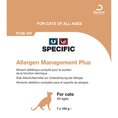 Dechra Specific FOW-HY Allergen Management Plus Wet Cat Food - Trays