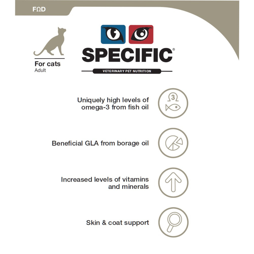 Dechra Specific FOD Skin Function Support Dry Cat Food
