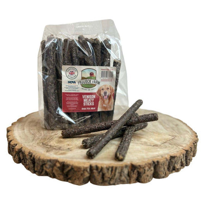Paddock Farm Paddock Farm Stick Venison Adult Treat Dog pet food packaging