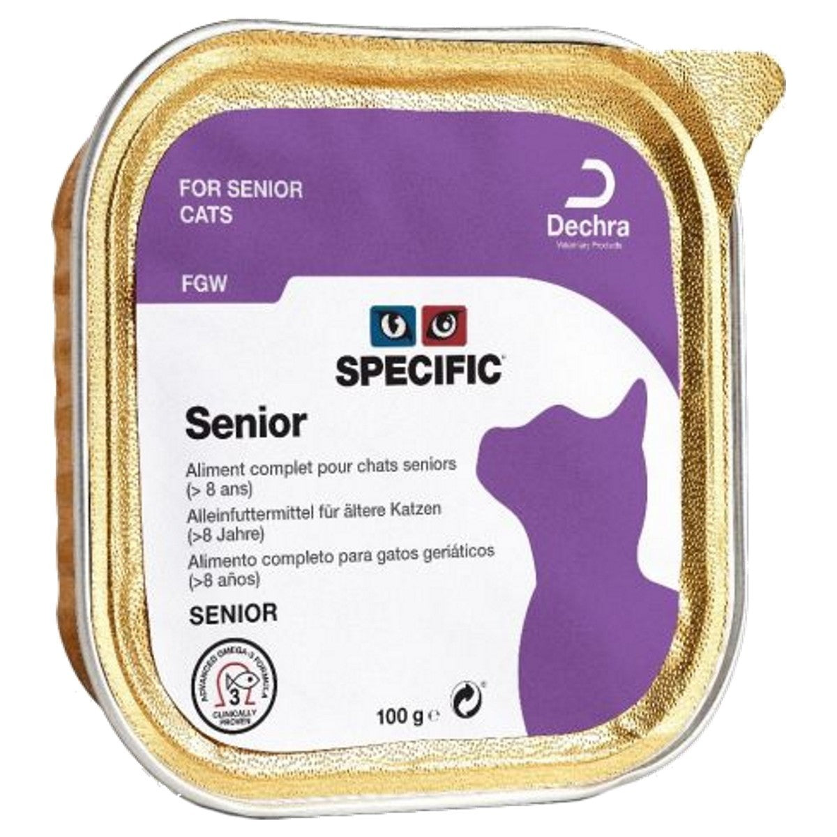 Dechra Specific FGW Senior Wet Cat Food - Trays