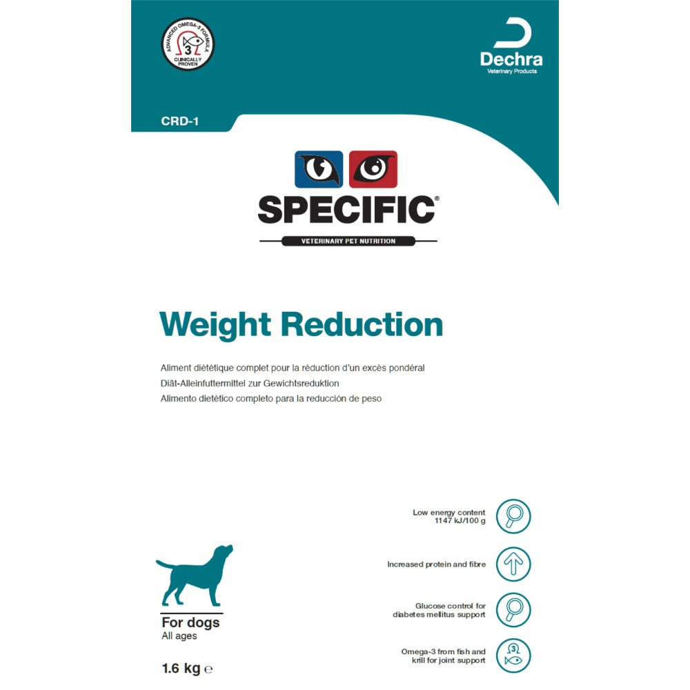 Dechra Specific CRD-1 Weight Reduction Dry Dog Food