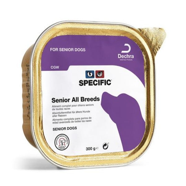 Dechra Specific CGW Senior Wet Dog Food - Trays