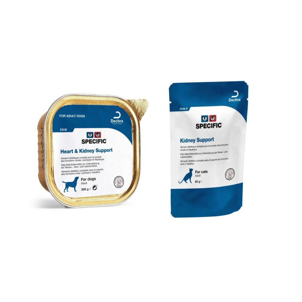 Dechra Specific FKW-P Kidney Support Wet Cat Food - Pouches